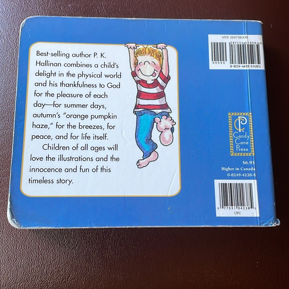 VTG I'm Thankful Each Day - Board book By Hallinan, P K - Picture 2 of 5